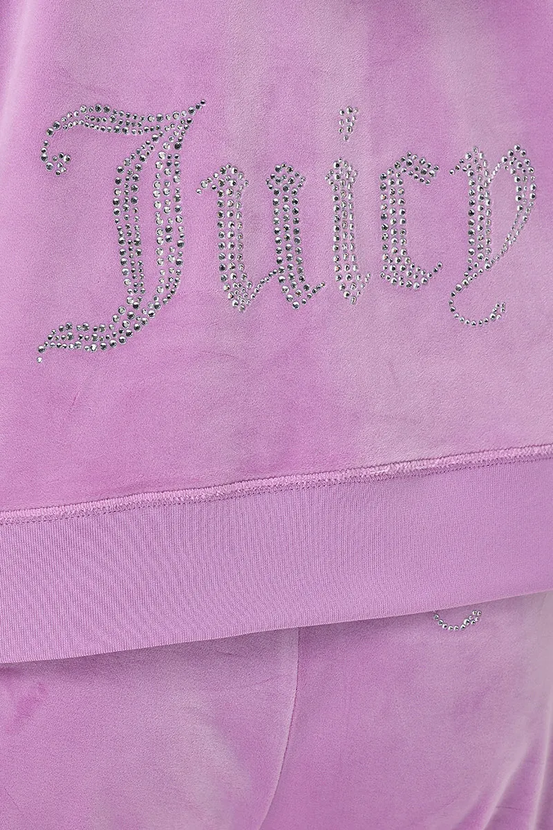 Plus-Size OG Big Bling Velour Hoodie sold by Juicy Couture product image thumbnail 3