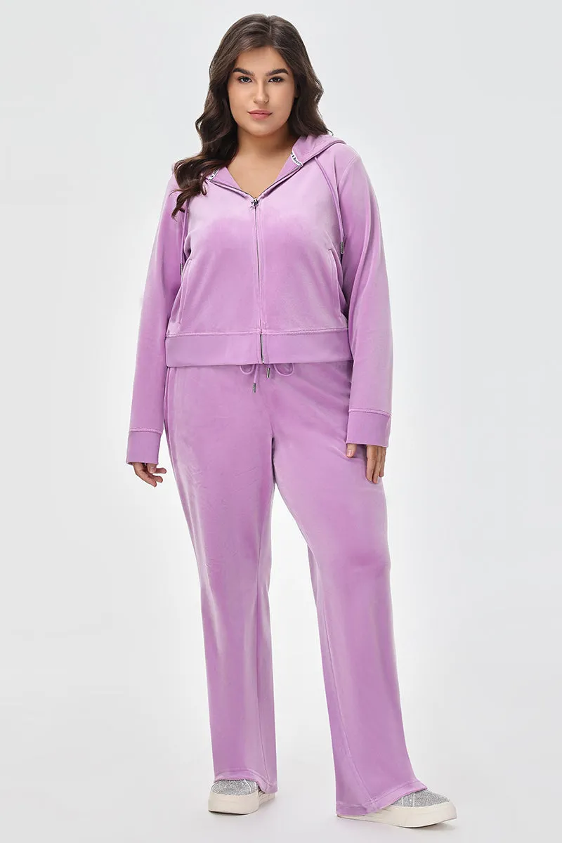 Plus-Size OG Big Bling Velour Hoodie sold by Juicy Couture product image thumbnail 5