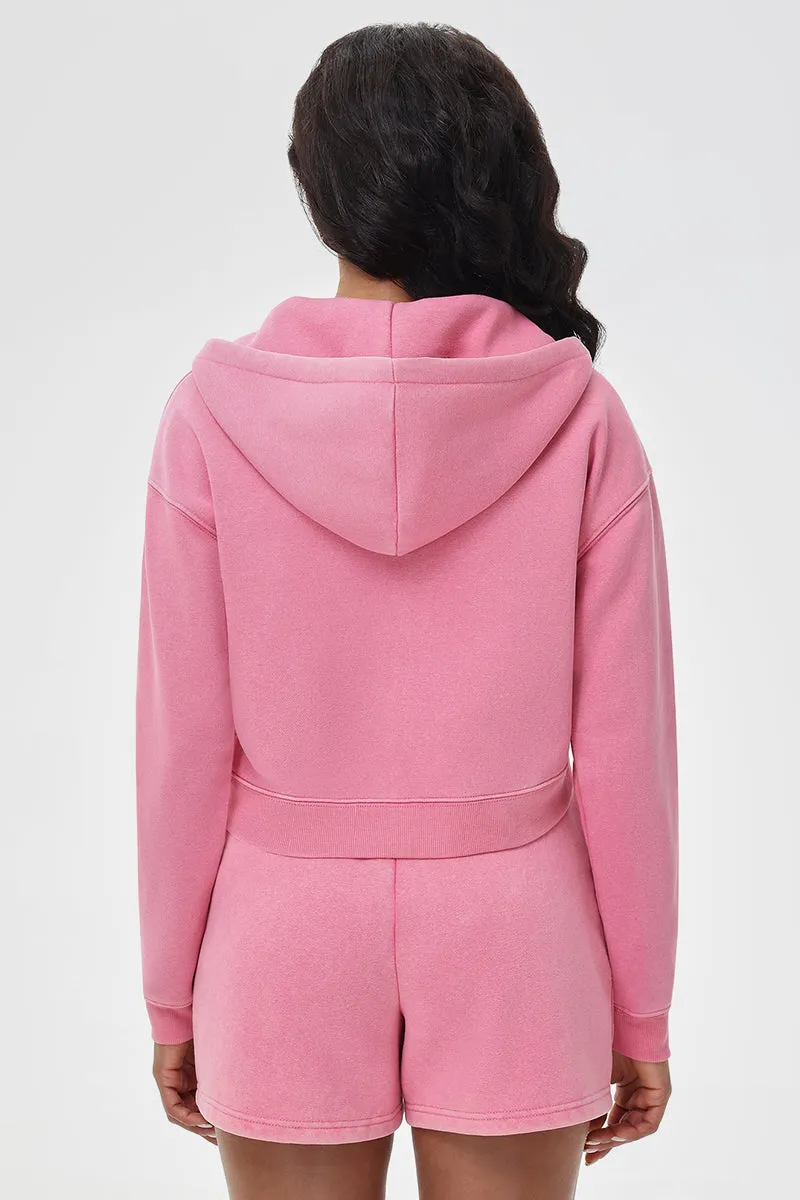 Cropped Zip Front Hoodie sold by Juicy Couture product image thumbnail 4