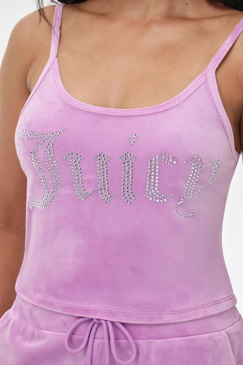 Big Bling Velour Tank Top sold by Juicy Couture product image thumbnail 4