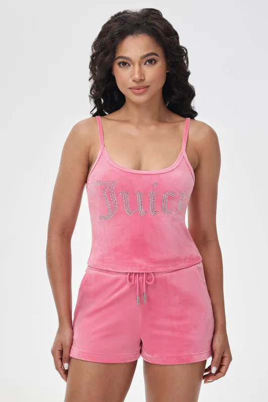 Big Bling Velour Tank Top sold by Juicy Couture
