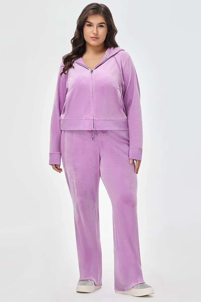Plus-Size OG Big Bling Velour Track Pants sold by Juicy Couture product image thumbnail 5