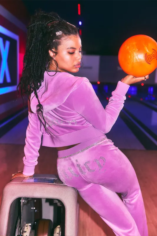 OG Big Bling Velour Track Pants sold by Juicy Couture