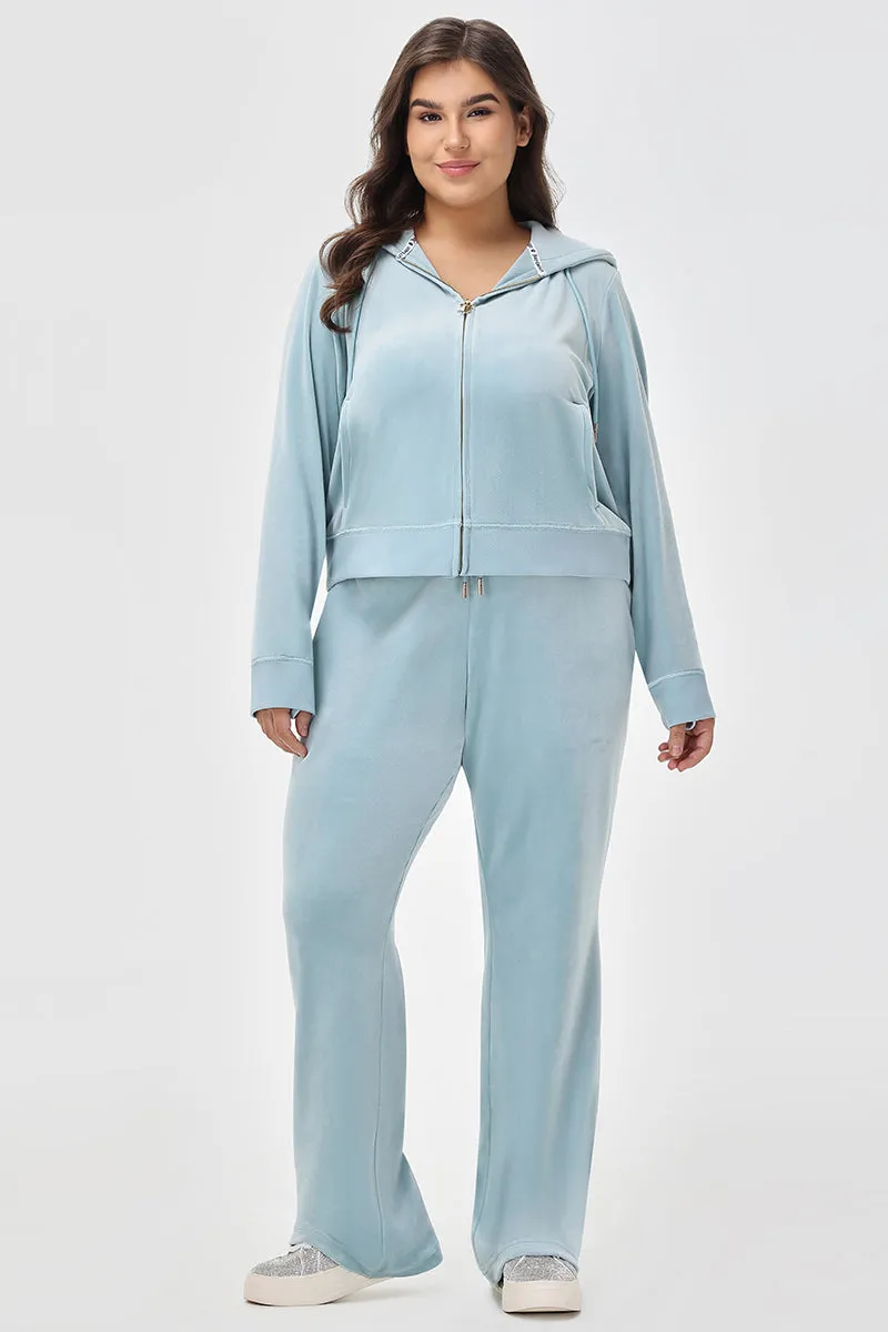 Plus-Size OG Big Bling Velour Track Pants sold by Juicy Couture product image thumbnail 5