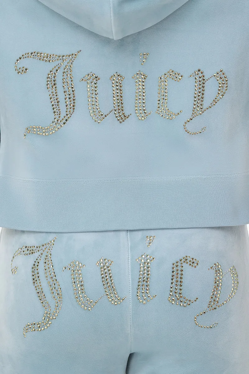 OG Big Bling Velour Hoodie sold by Juicy Couture product image thumbnail 5