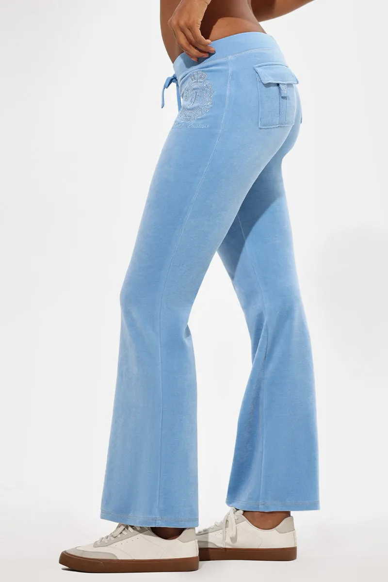 Crown Heritage Cotton Velour Track Pants sold by Juicy Couture product image thumbnail 3