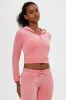 Crown Heritage Cotton Velour Hoodie sold by Juicy Couture