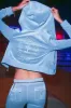 Crown Heritage Cotton Velour Hoodie sold by Juicy Couture