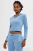 Crown Heritage Cotton Velour Hoodie sold by Juicy Couture