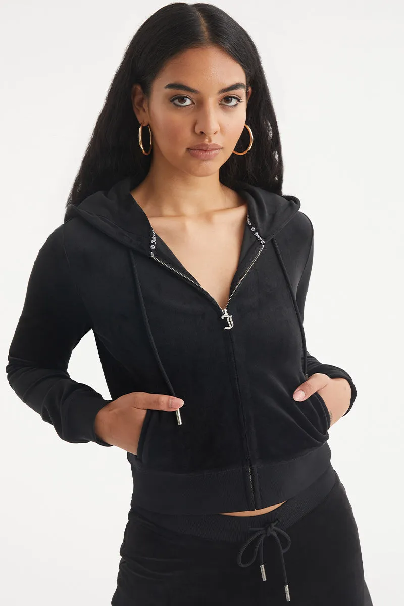 Cancer Big Bling Velour Hoodie sold by Juicy Couture product image thumbnail 3