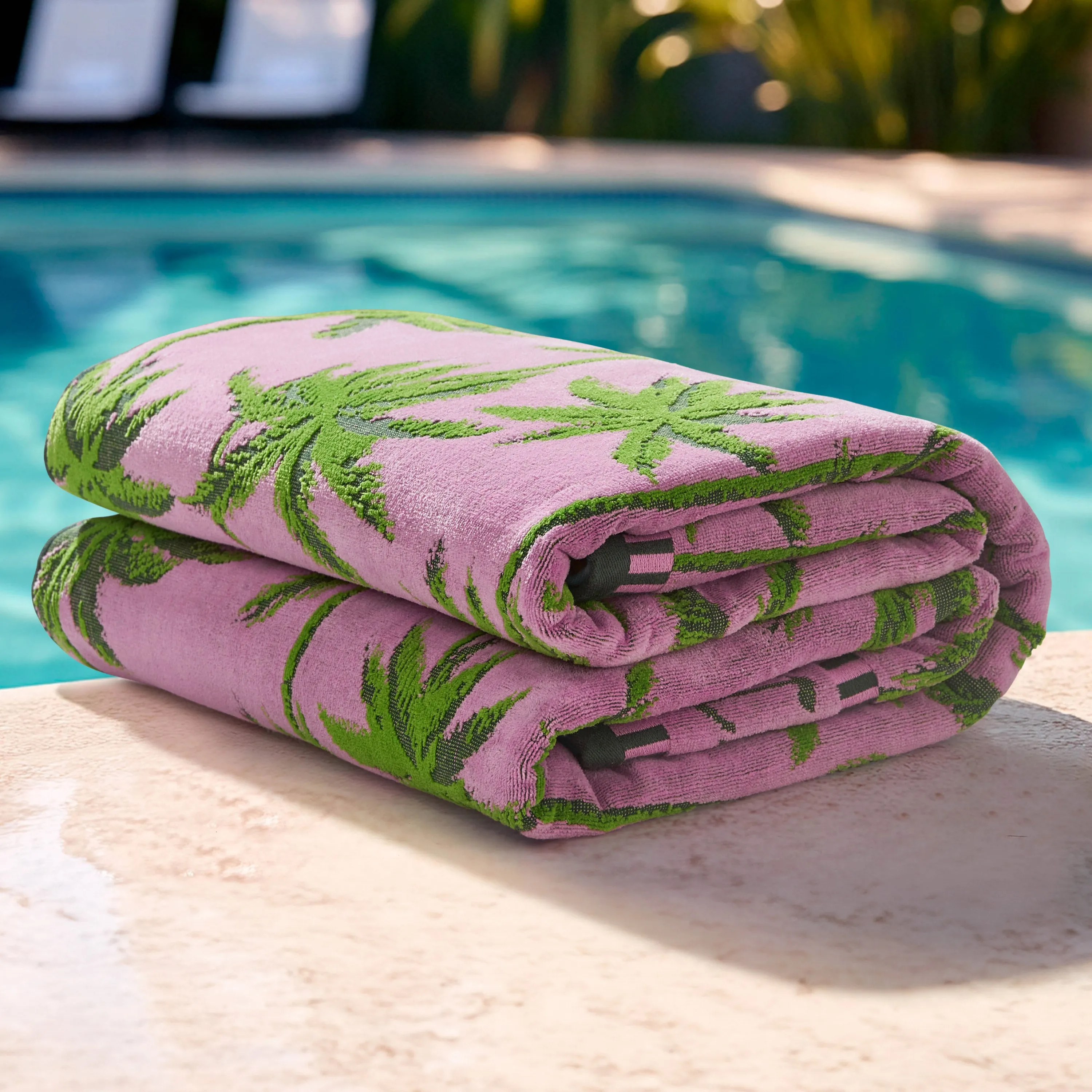 Palm Trees Cotton Beach Towel sold by Juicy Couture product image thumbnail 2