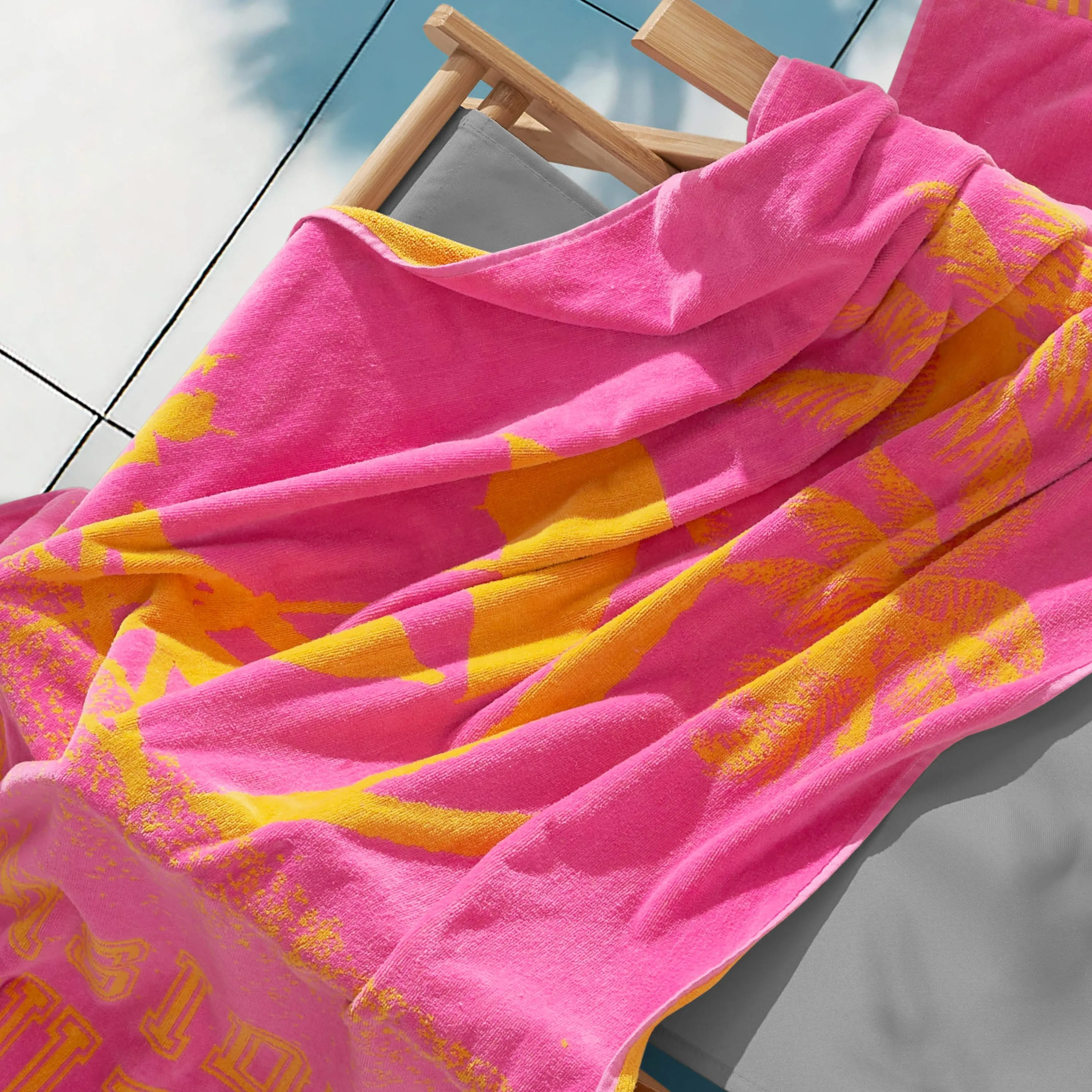 Pink Beachside Couture Cotton Beach Towel sold by Juicy Couture product image thumbnail 4