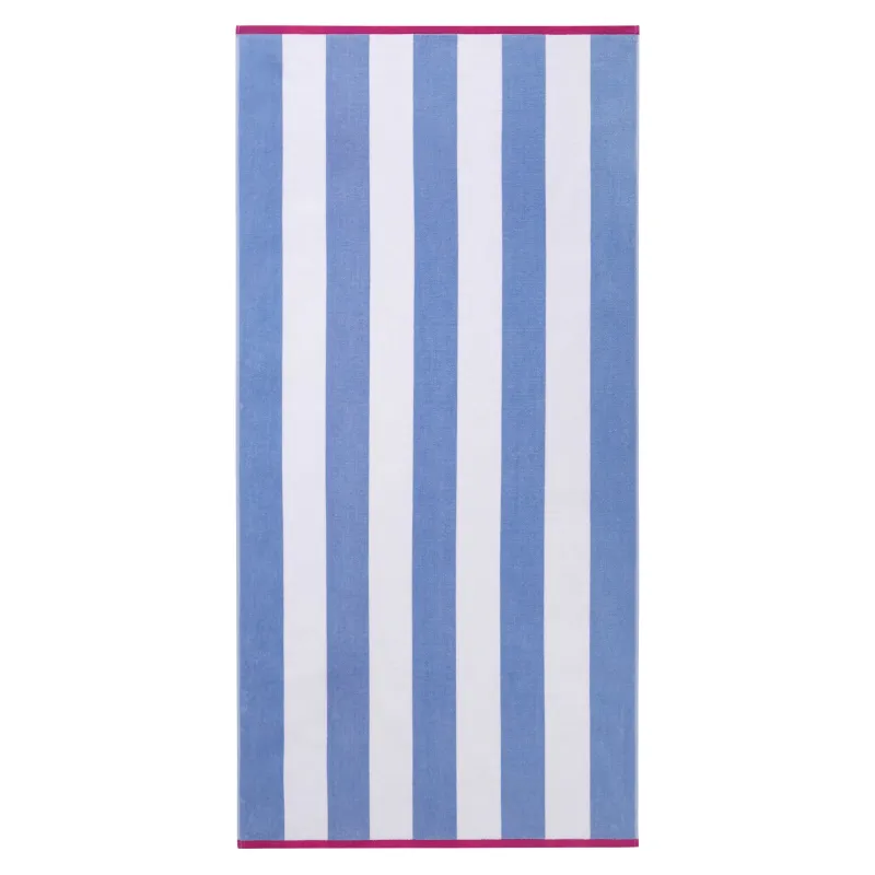 Reversible Cabana Cotton Beach Towel sold by Juicy Couture