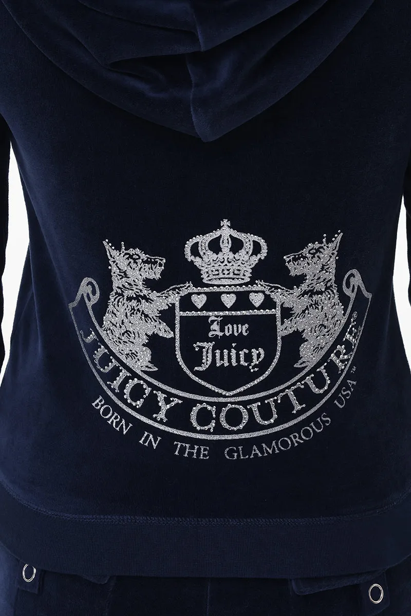 Scottie Cotton Velour Hoodie—REJUICED sold by Juicy Couture product image thumbnail 4