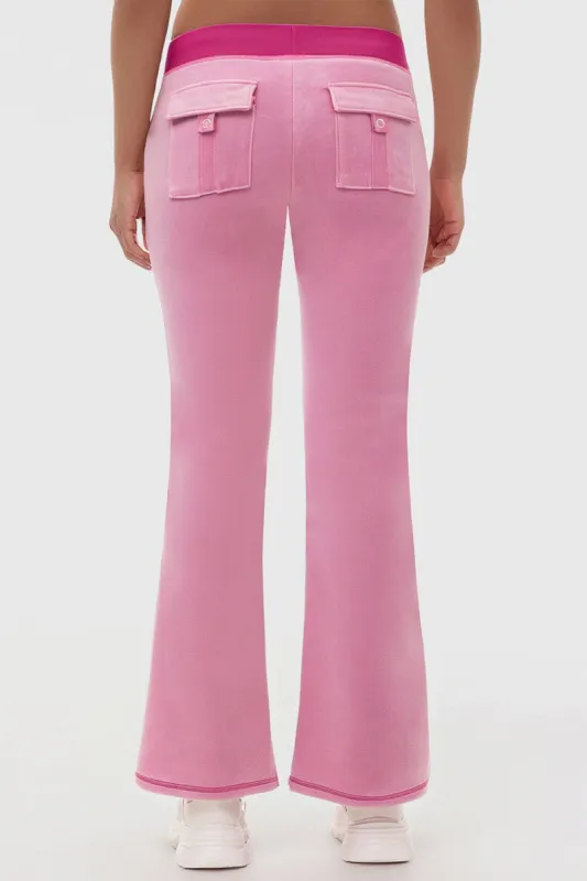 Sweetheart Cotton Velour Track Pants sold by Juicy Couture