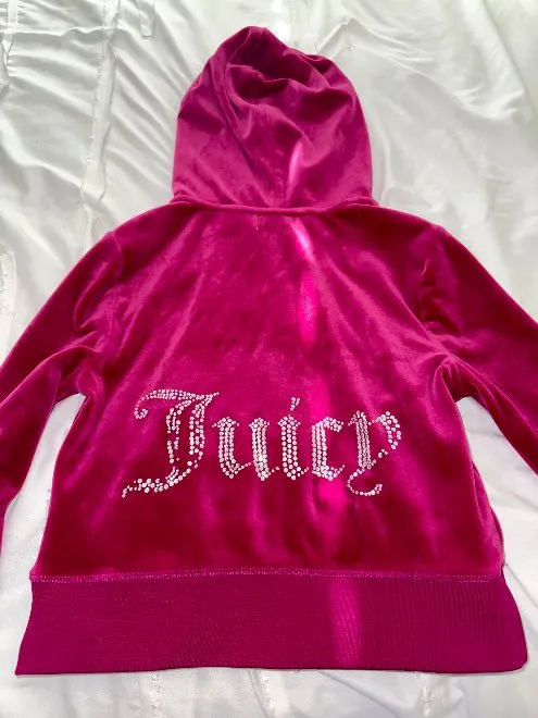 OG Big Bling Velour Hoodie—REJUICED sold by Juicy Couture