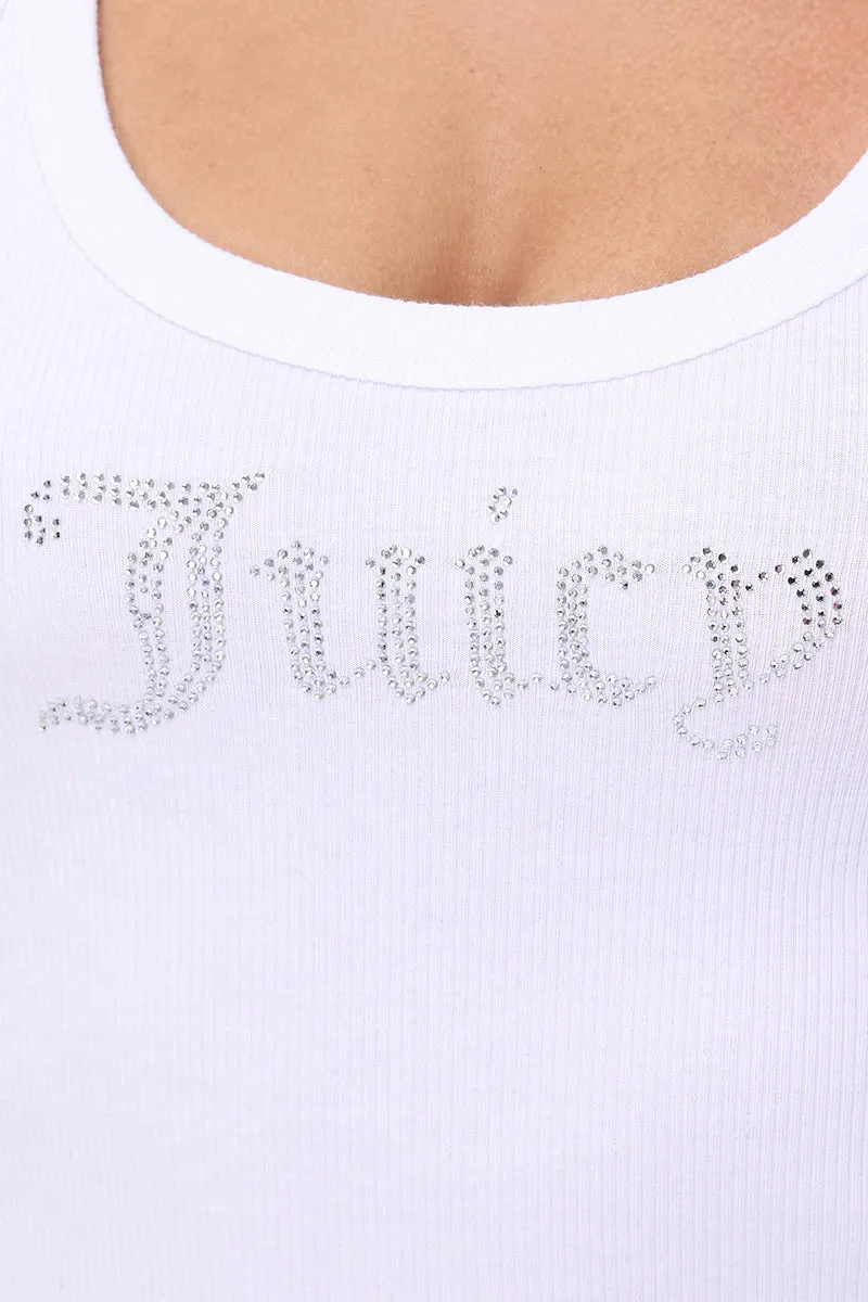 Small Bling Racer Back Tank Top sold by Juicy Couture product image thumbnail 5