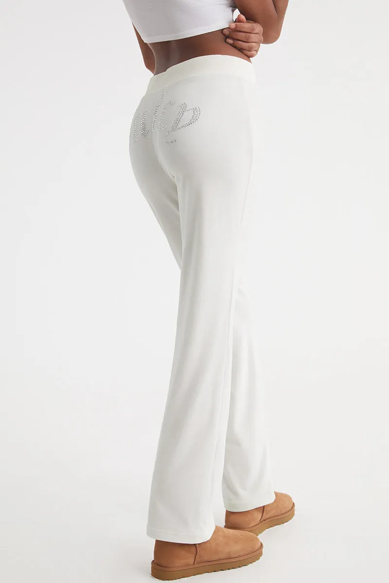 Custom Zodiac OG Big Bling Velour Track Pants sold by Juicy Couture product image thumbnail 2
