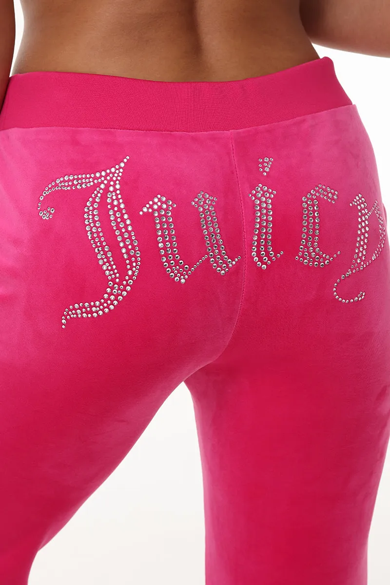 Custom Zodiac OG Big Bling Velour Track Pants sold by Juicy Couture product image thumbnail 4