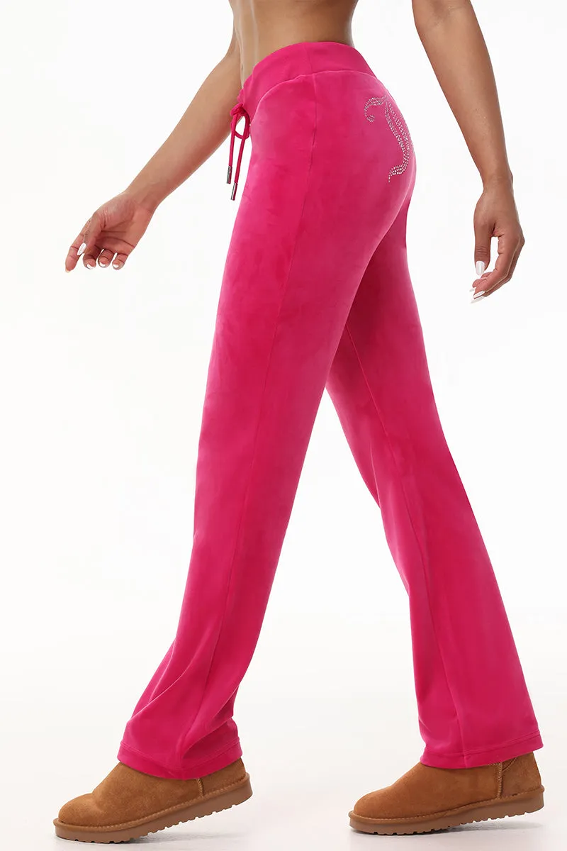 Custom Zodiac OG Big Bling Velour Track Pants sold by Juicy Couture product image thumbnail 3