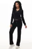 Custom Zodiac OG Big Bling Velour Hoodie sold by Juicy Couture