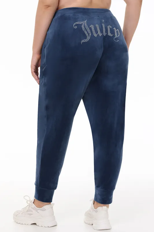 Plus-Size Big Bling Velour Jogger sold by Juicy Couture
