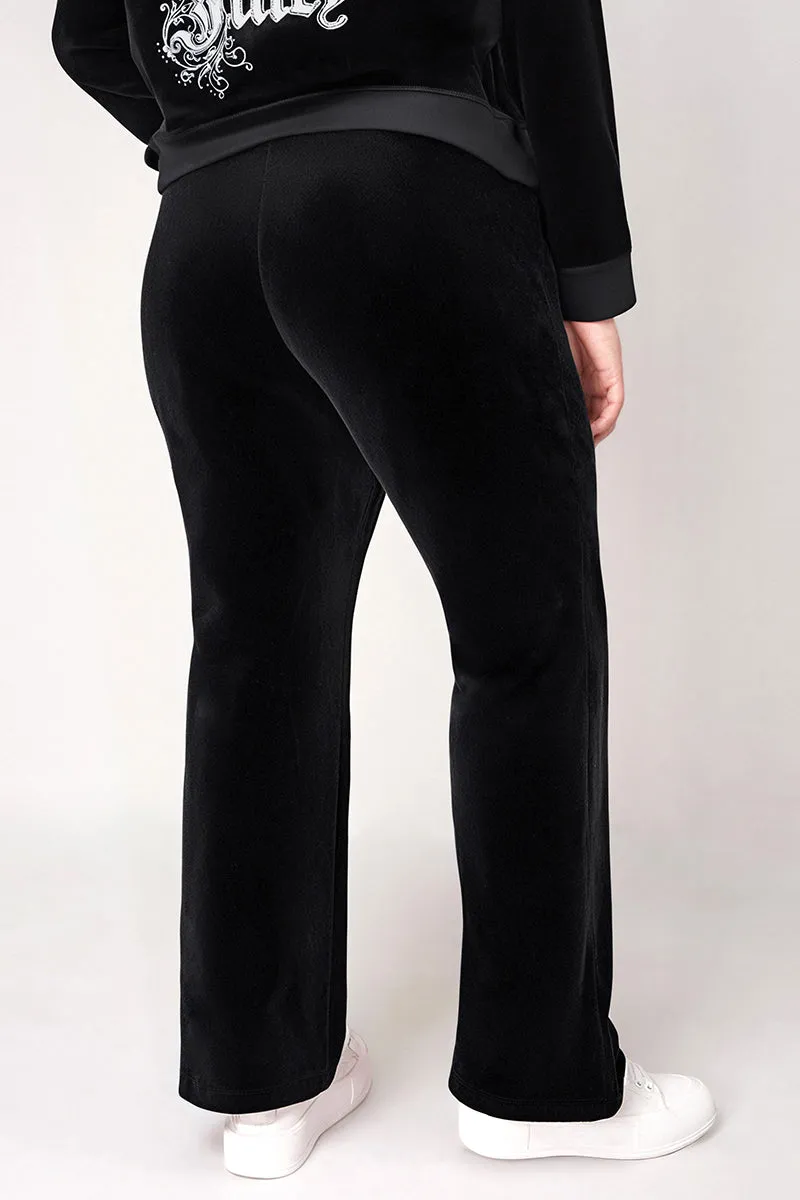 Plus-Size Monogram Heritage Cotton Velour Track Pants sold by Juicy Couture product image thumbnail 2
