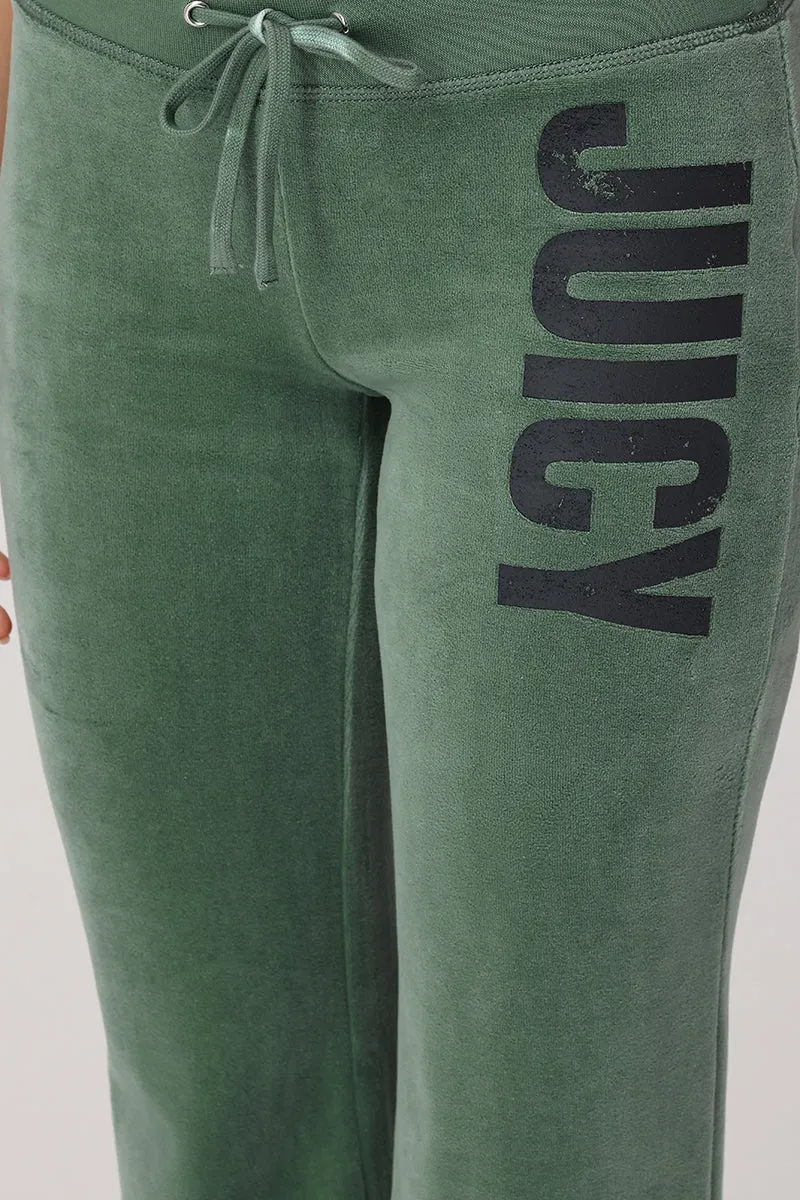 Rebel Without Couture Heritage Cotton Velour Track Pants sold by Juicy Couture product image thumbnail 3