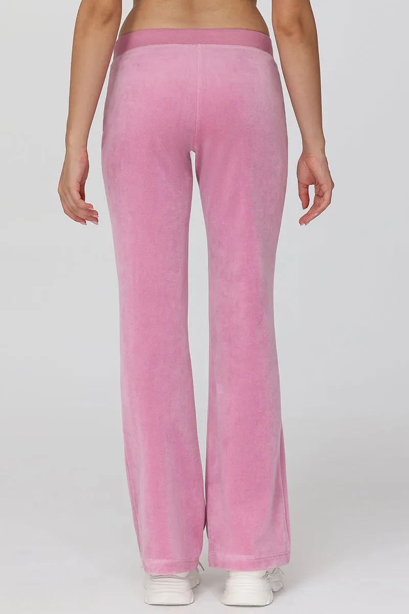 Monogram Heritage Cotton Velour Track Pants sold by Juicy Couture product image thumbnail 2