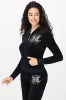 Monogram Heritage Cotton Velour Hoodie sold by Juicy Couture