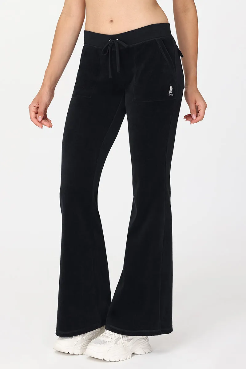 Hollywood Scottie Snap Pocket Cotton Velour Track Pants sold by Juicy Couture product image thumbnail 2