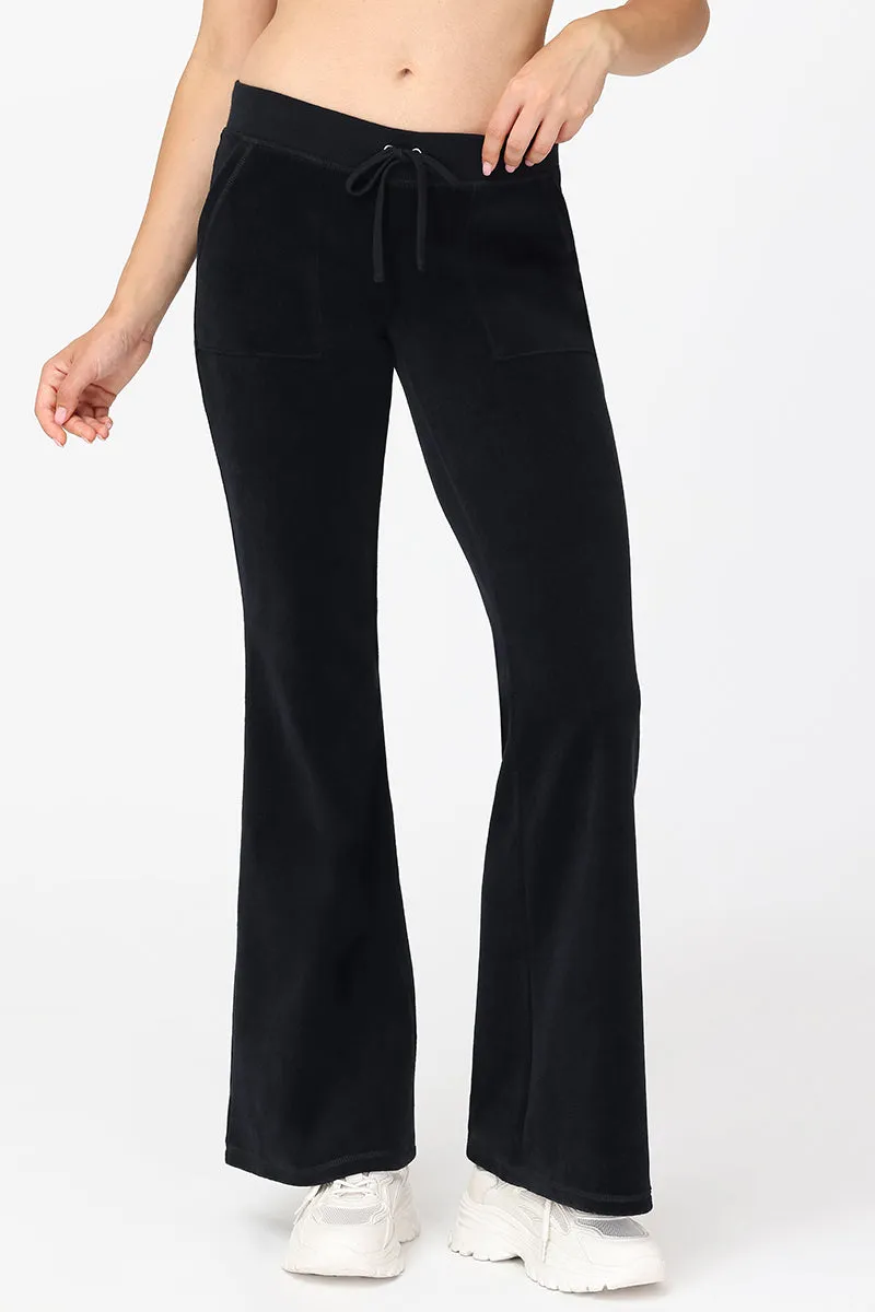 Hollywood Scottie Snap Pocket Cotton Velour Track Pants sold by Juicy Couture product image thumbnail 4