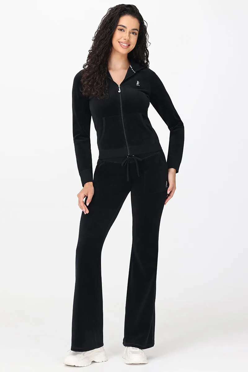 Hollywood Scottie Snap Pocket Cotton Velour Track Pants sold by Juicy Couture product image thumbnail 5