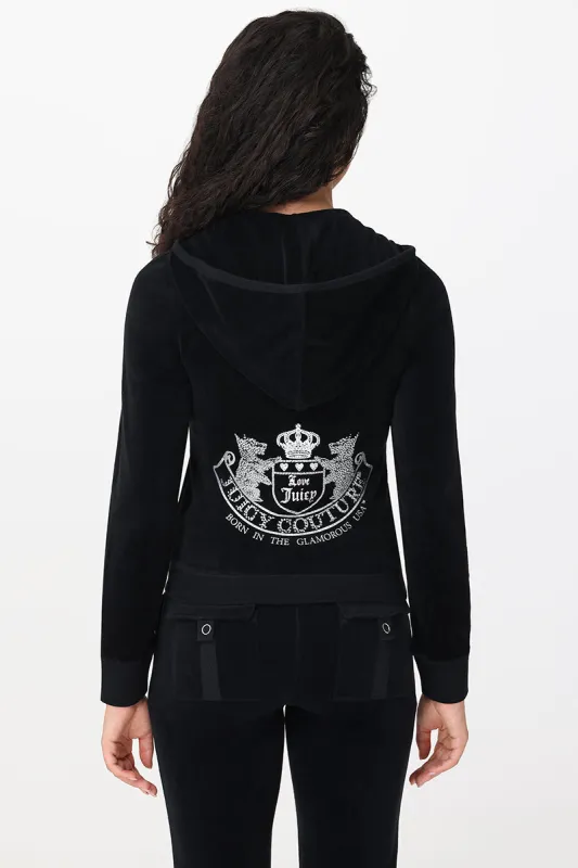 Scottie Cotton Velour Hoodie sold by Juicy Couture