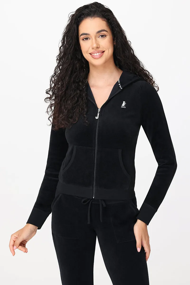 Scottie Cotton Velour Hoodie sold by Juicy Couture product image thumbnail 2