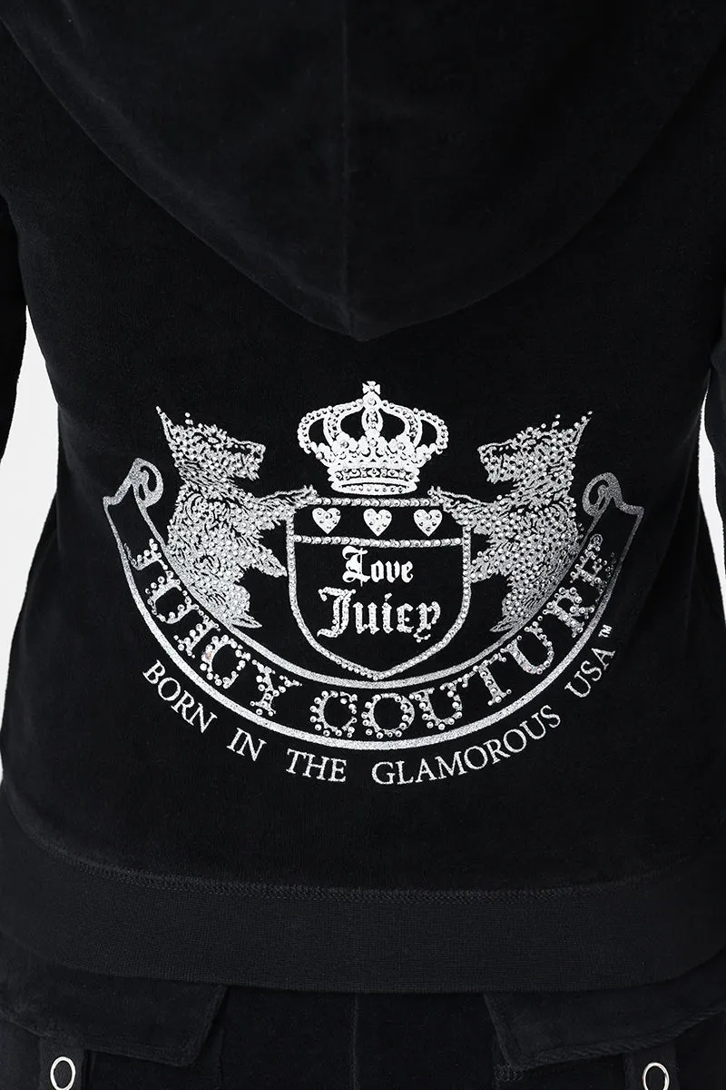 Scottie Cotton Velour Hoodie sold by Juicy Couture product image thumbnail 4