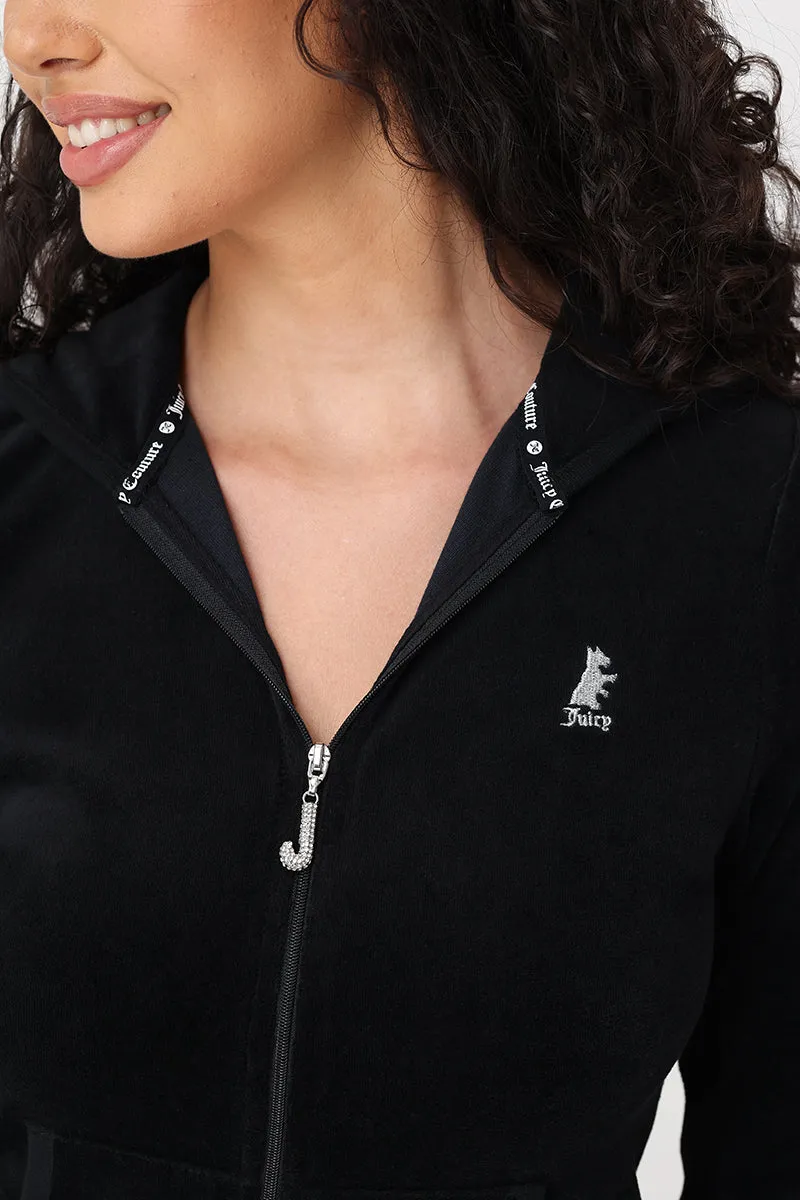 Scottie Cotton Velour Hoodie sold by Juicy Couture product image thumbnail 3