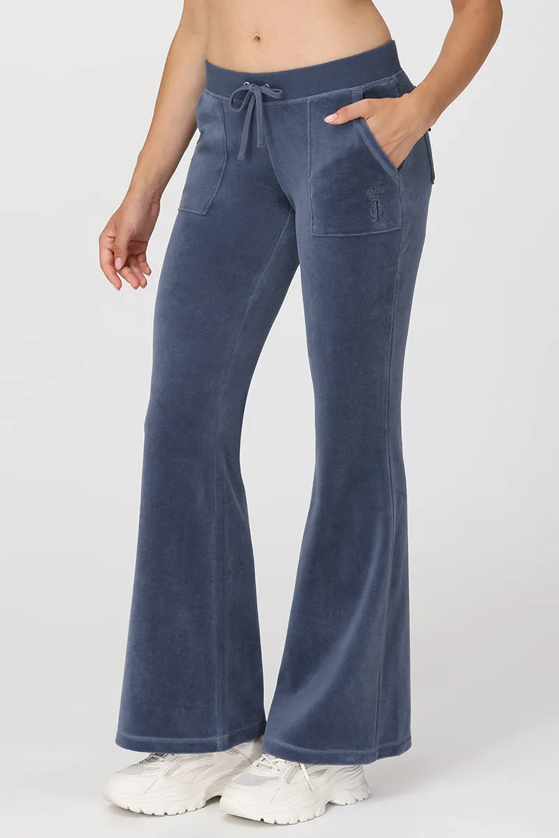 Heritage Cotton Velour Track Pants sold by Juicy Couture product image thumbnail 3