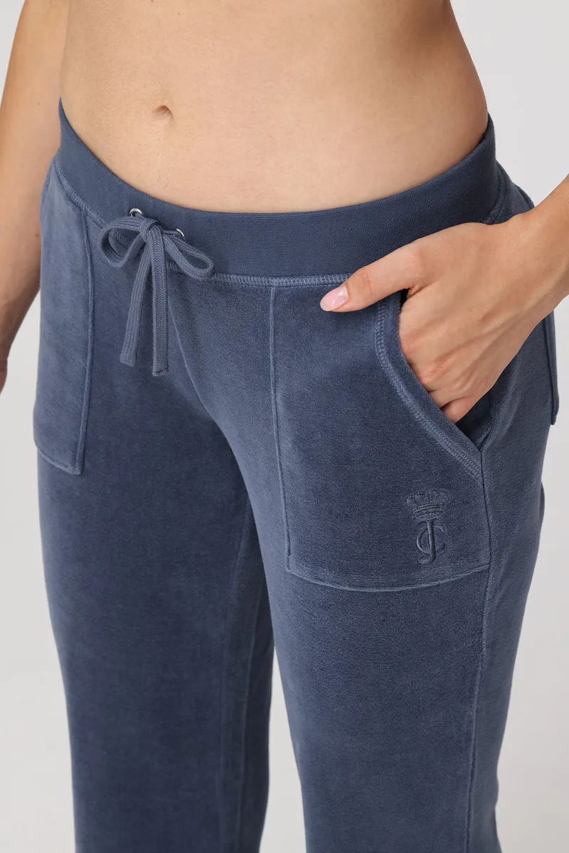 Heritage Cotton Velour Track Pants sold by Juicy Couture product image thumbnail 4