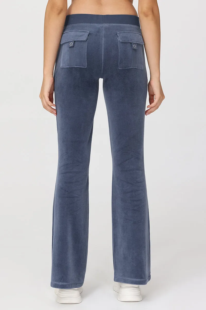 Heritage Cotton Velour Track Pants sold by Juicy Couture
