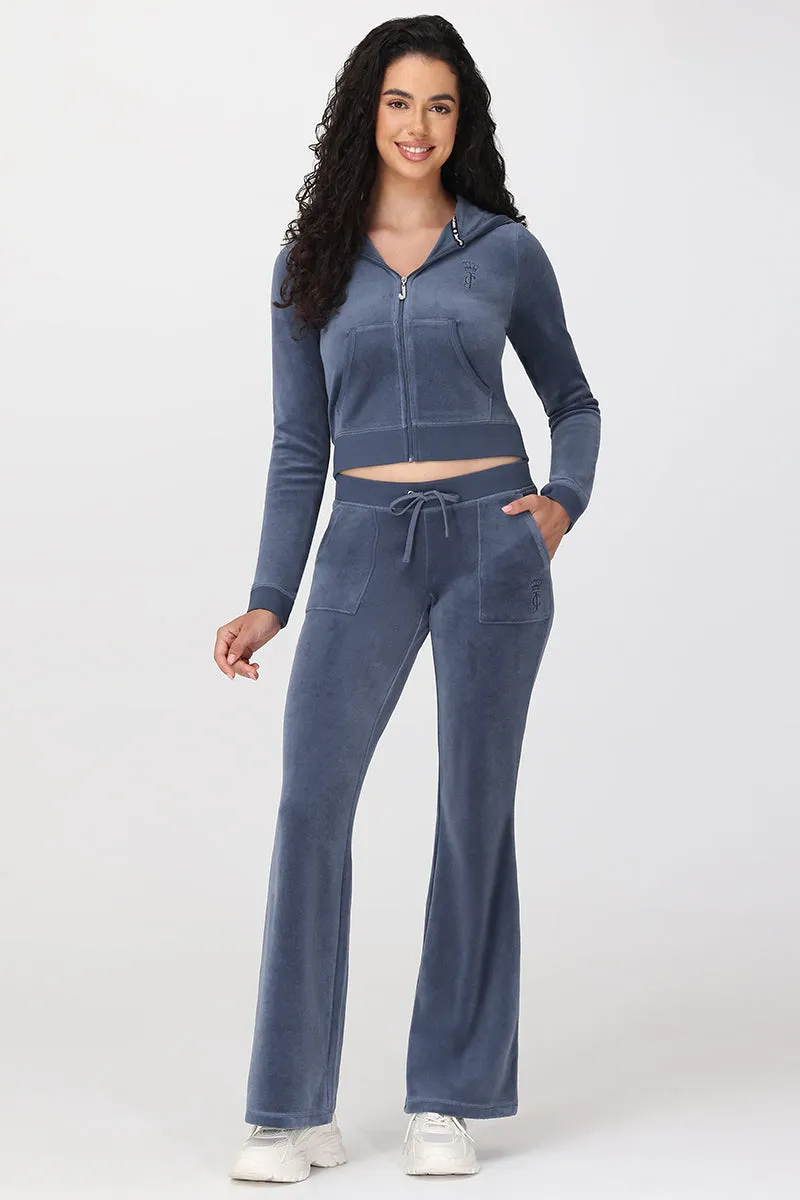 Heritage Cotton Velour Track Pants sold by Juicy Couture product image thumbnail 5