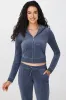 Heritage Cotton Velour Hoodie sold by Juicy Couture