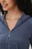 Heritage Cotton Velour Hoodie sold by Juicy Couture