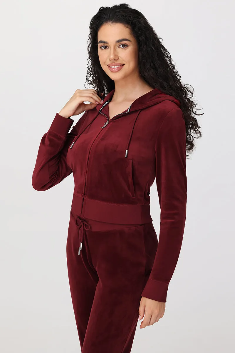 OG Big Bling Velour Hoodie sold by Juicy Couture product image thumbnail 5