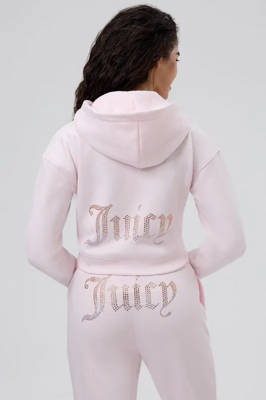 30th Birthday Ombre Fleece Cropped Hoodie sold by Juicy Couture