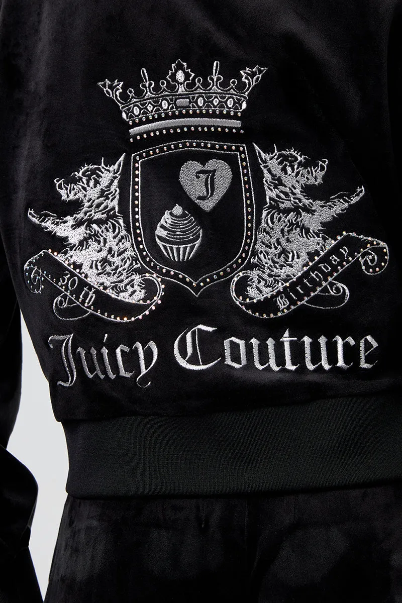 30th Birthday Relaxed Scottie Velour Hoodie sold by Juicy Couture product image thumbnail 4