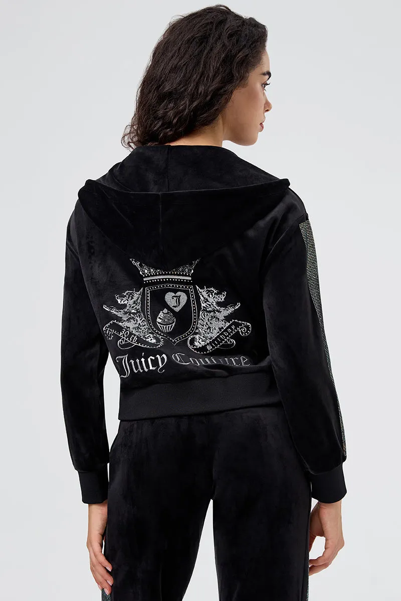 30th Birthday Relaxed Scottie Velour Hoodie sold by Juicy Couture product image thumbnail 2