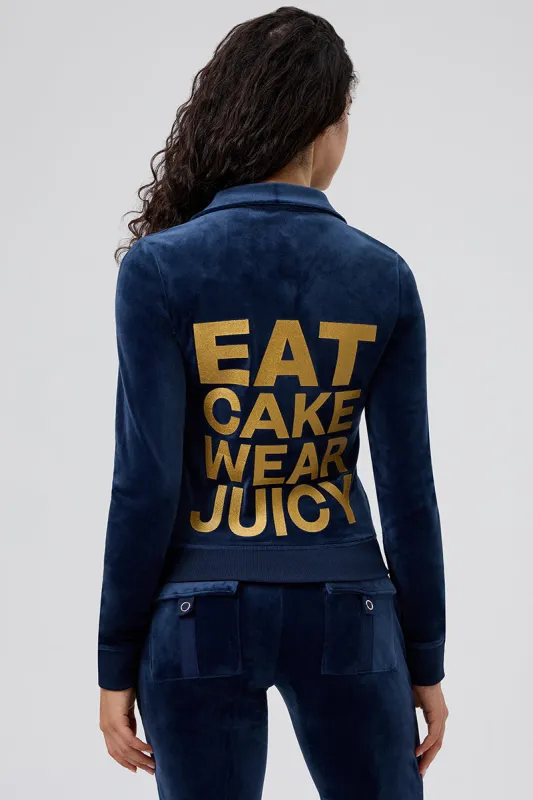 Eat Cake Wear Juicy Mockneck Jacket sold by Juicy Couture