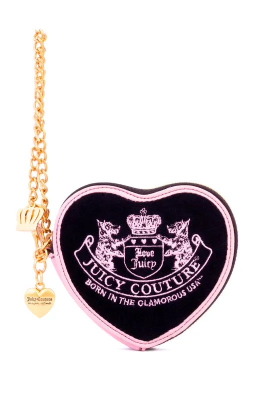 Heritage Core Heart Zip Around Wallet made by Juicy Couture