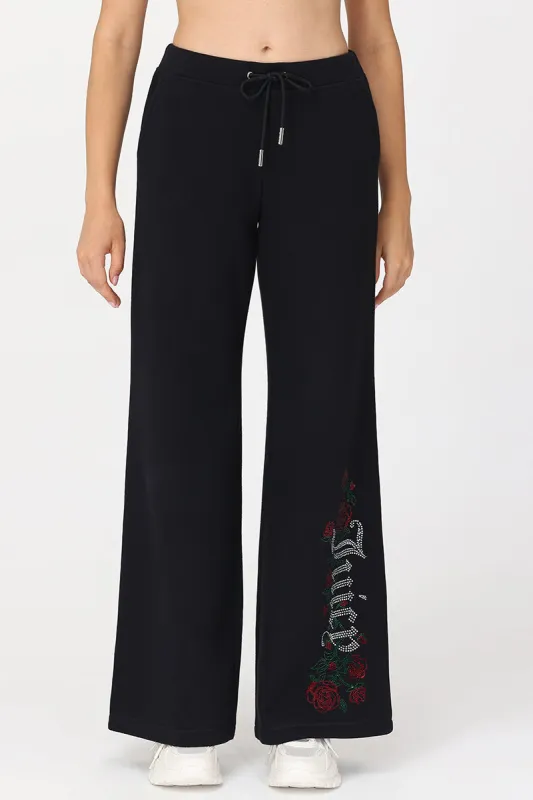 Roses Wide Leg Track Pants sold by Juicy Couture